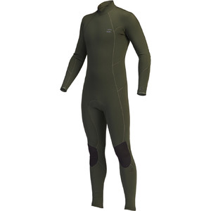 2021 Billabong Mens Absolute 5/4mm GBS Back Zip Wetsuit Z45M17 - Military